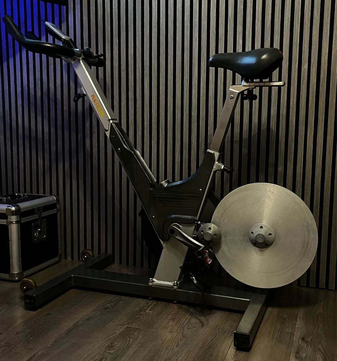 Keiser M3 spin bike with WATTS monitor - Image 1