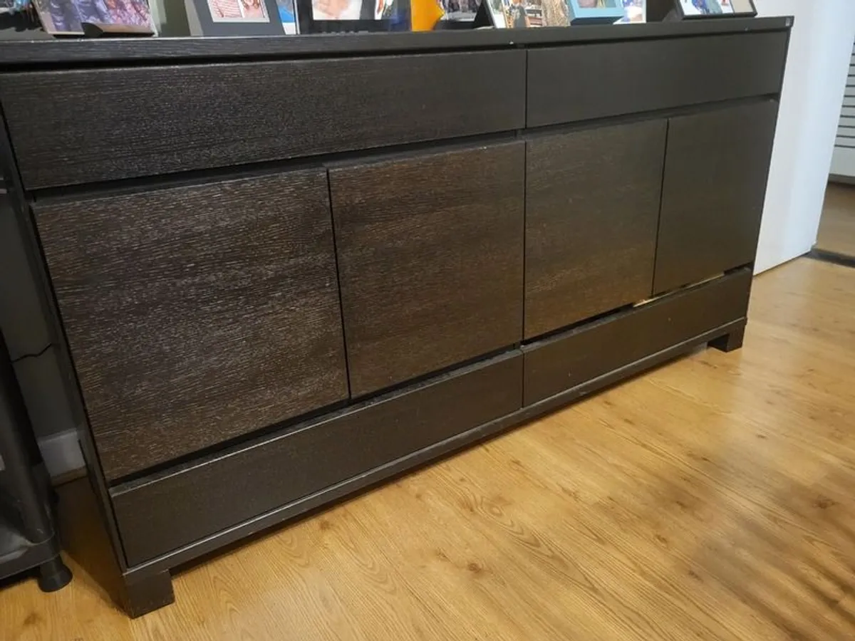 Reduced to clear asap - Sideboard cabinet - Solid wood (walnut) - Image 1