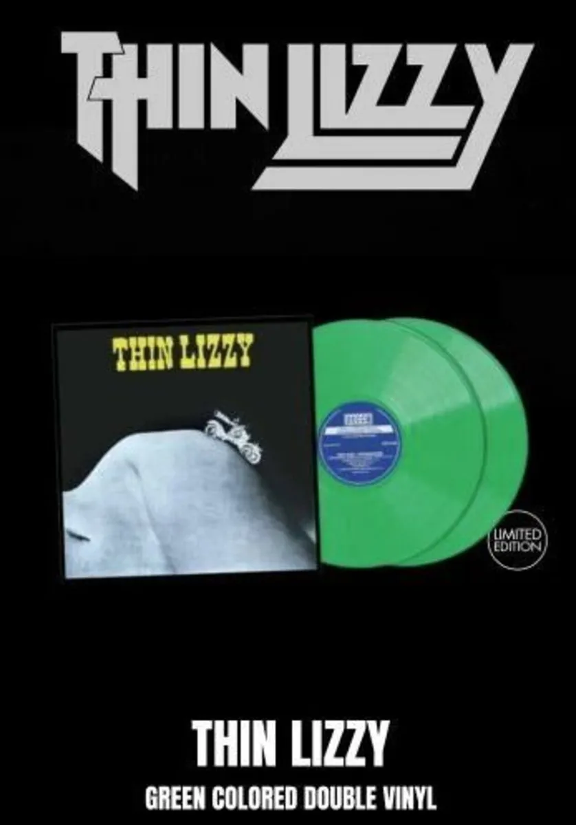 Thin Lizzy Debut 55th Anniversary 2 lp Green Vinyl - Image 1