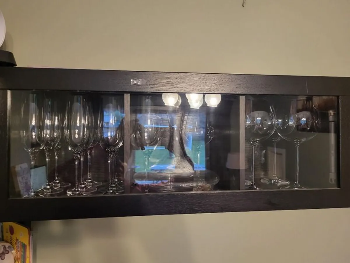 Reduced to clear asap - Wine glass cabinets - Image 2