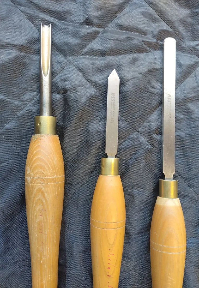 Woodturning chisel set - Image 3