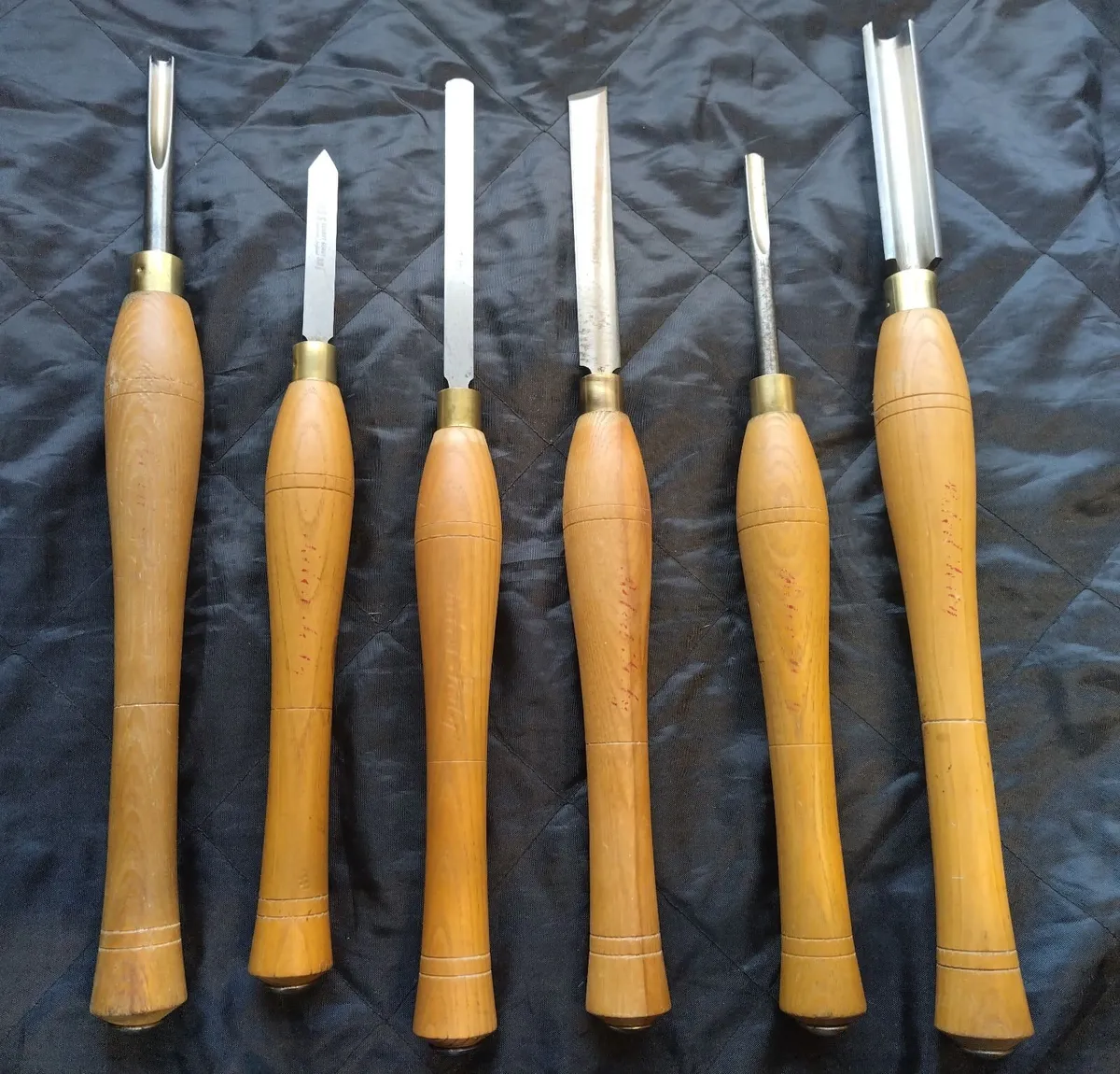 Woodturning chisel set - Image 1