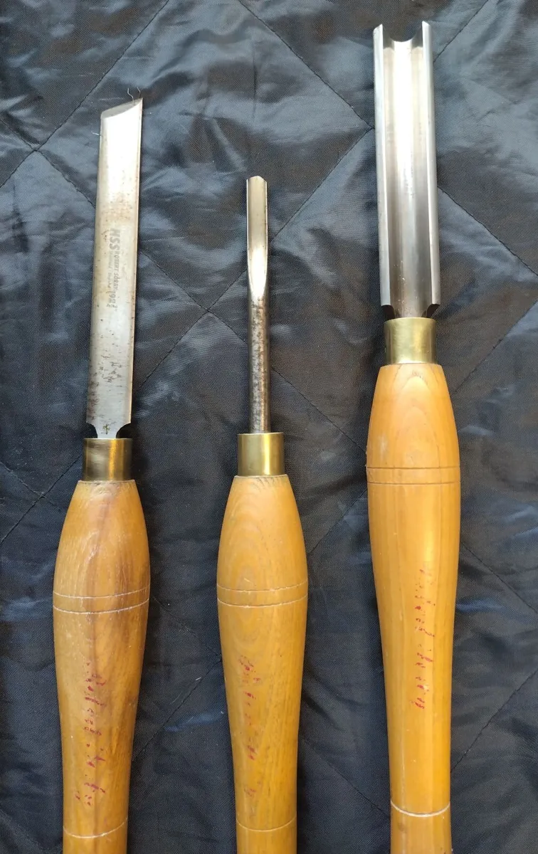 Woodturning chisel set - Image 2