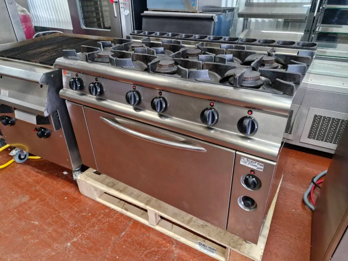 Baron Heavy Duty 6 Ring Cooker - natural gas - Image 1