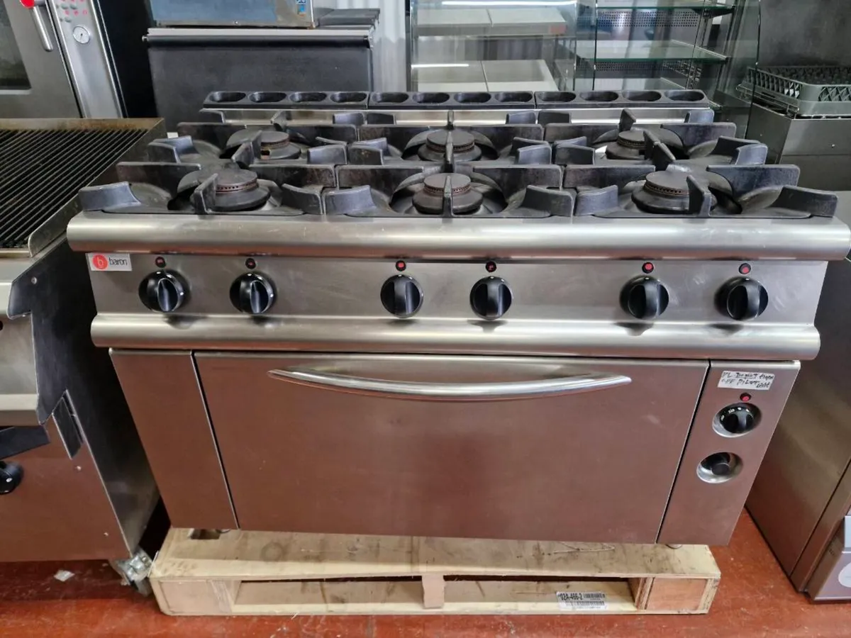 Baron Heavy Duty 6 Ring Cooker - natural gas - Image 3