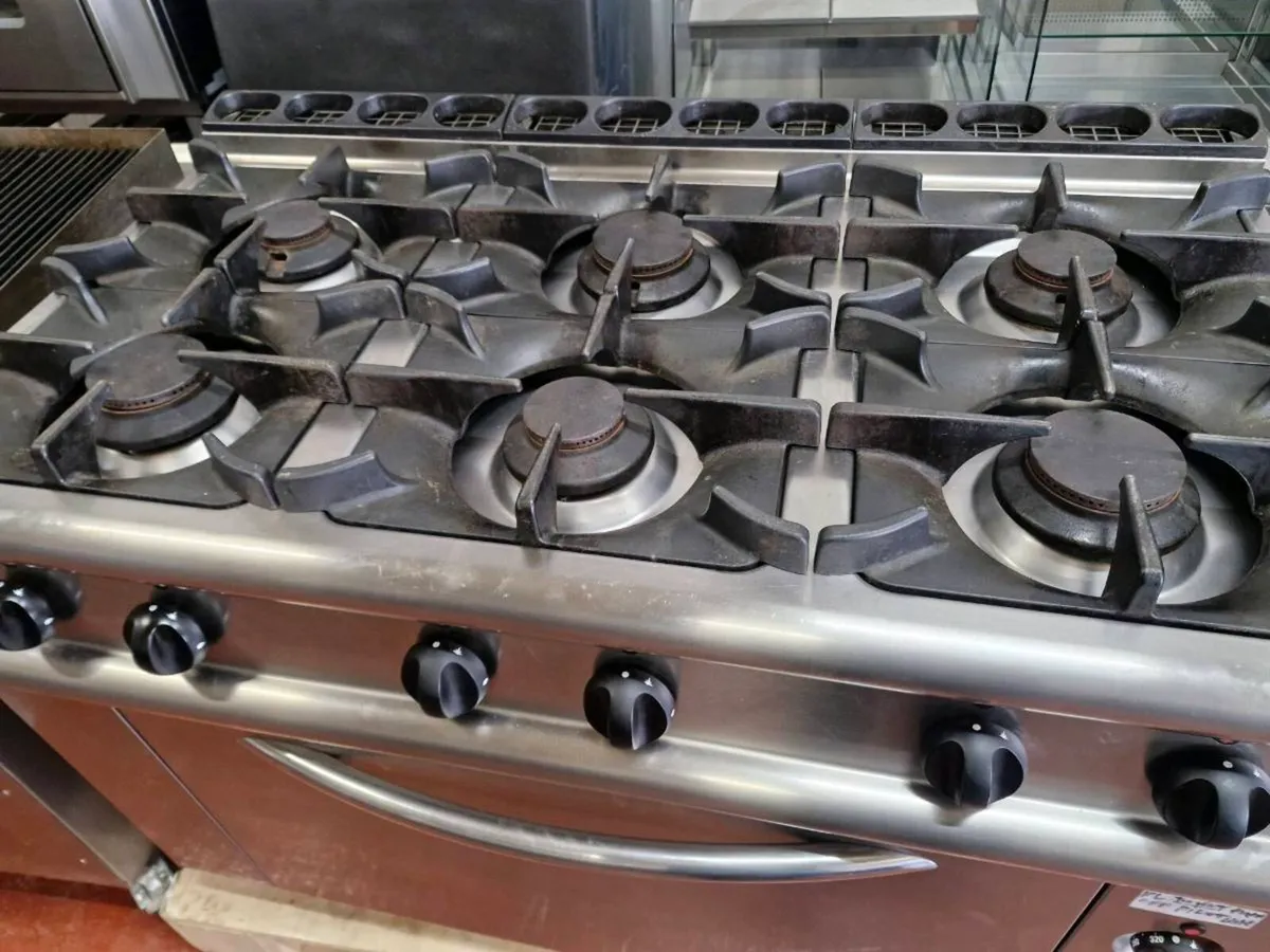 Baron Heavy Duty 6 Ring Cooker - natural gas - Image 4