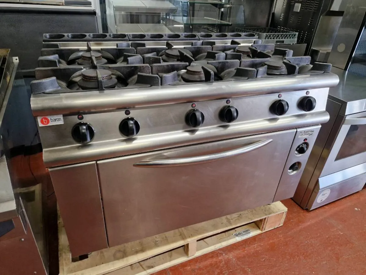 Baron Heavy Duty 6 Ring Cooker - natural gas - Image 2