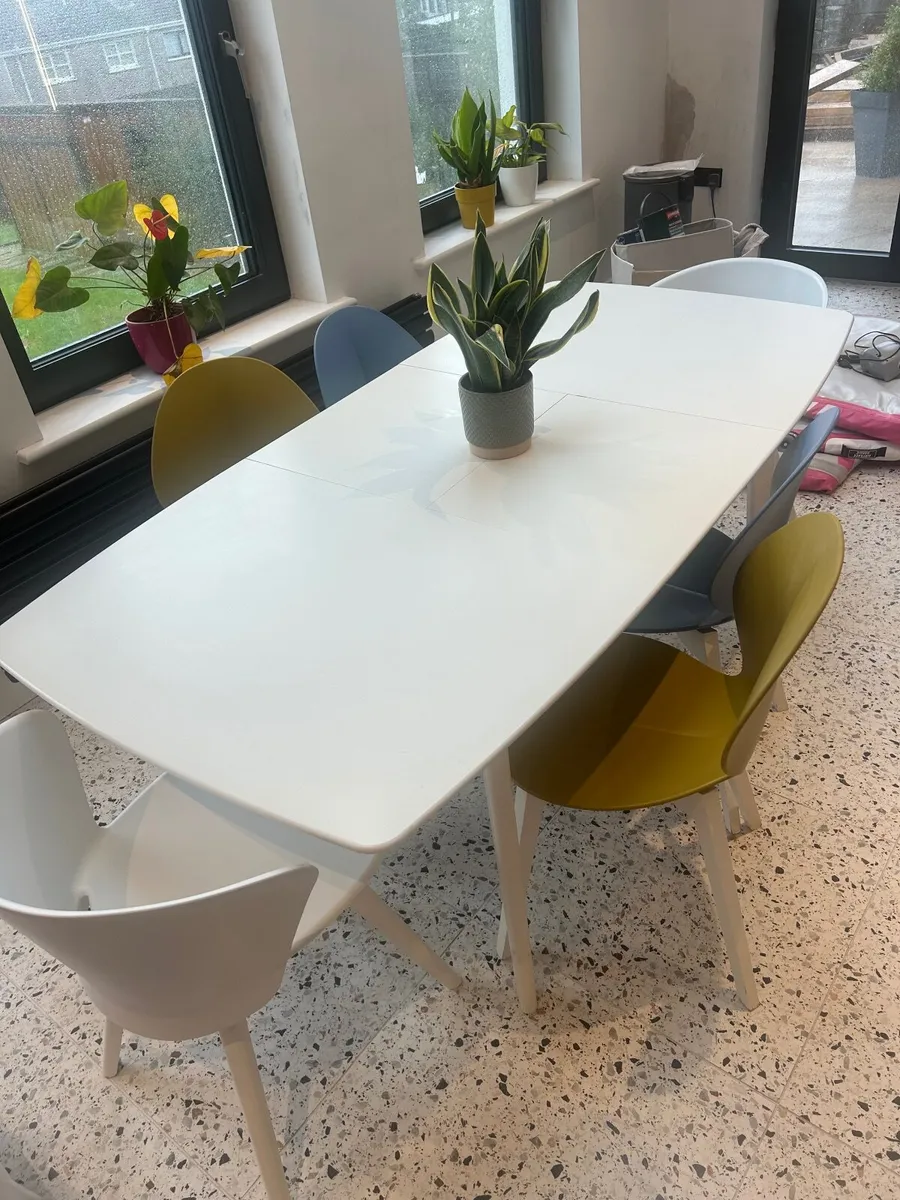 Dining Table and Chairs - Image 1
