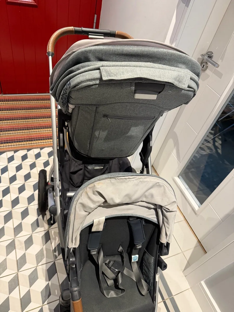 Vista Pram- had twins, Uppa. Baby Piggy Back also - Image 3