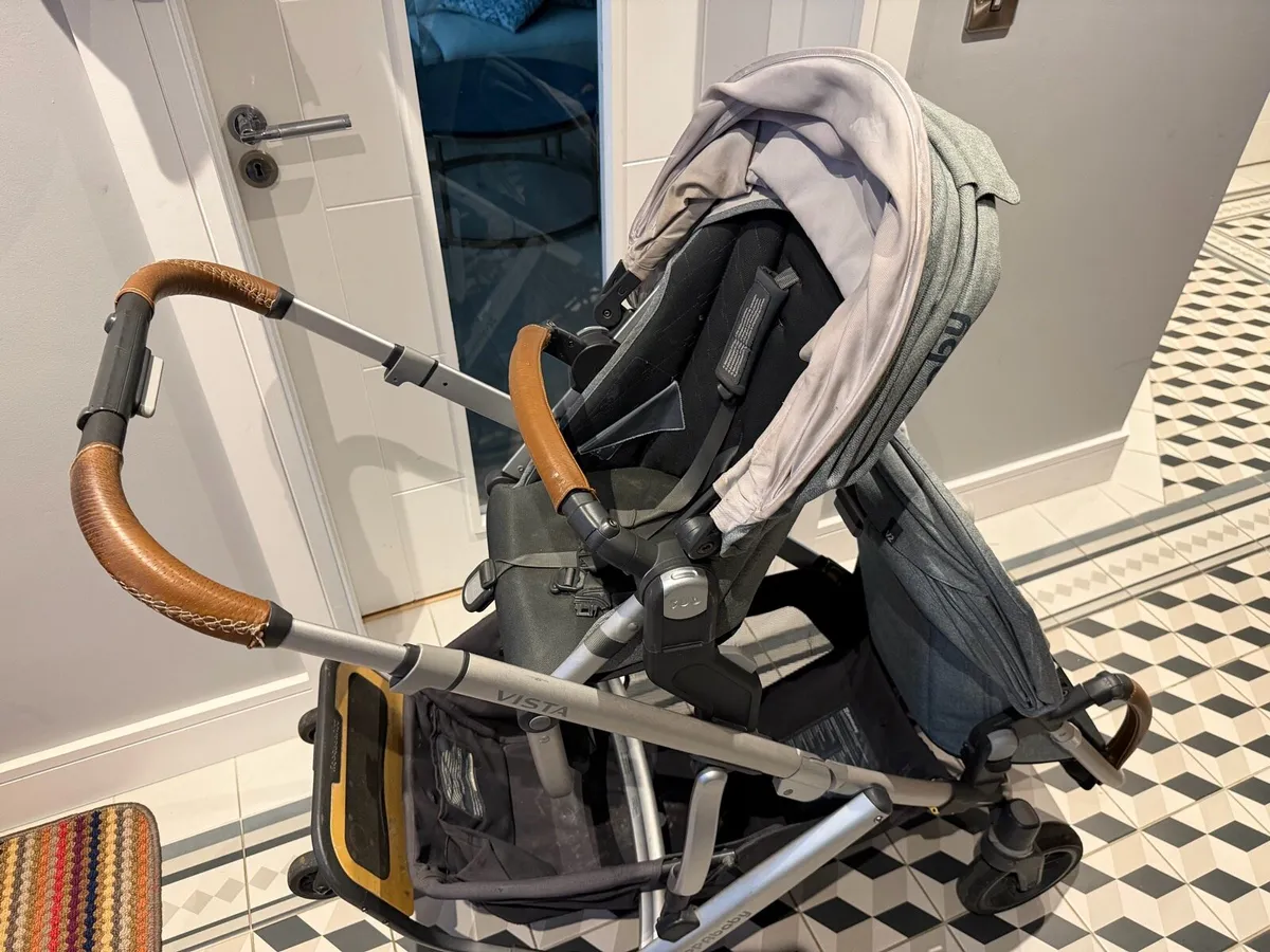Vista Pram- had twins, Uppa. Baby Piggy Back also - Image 4
