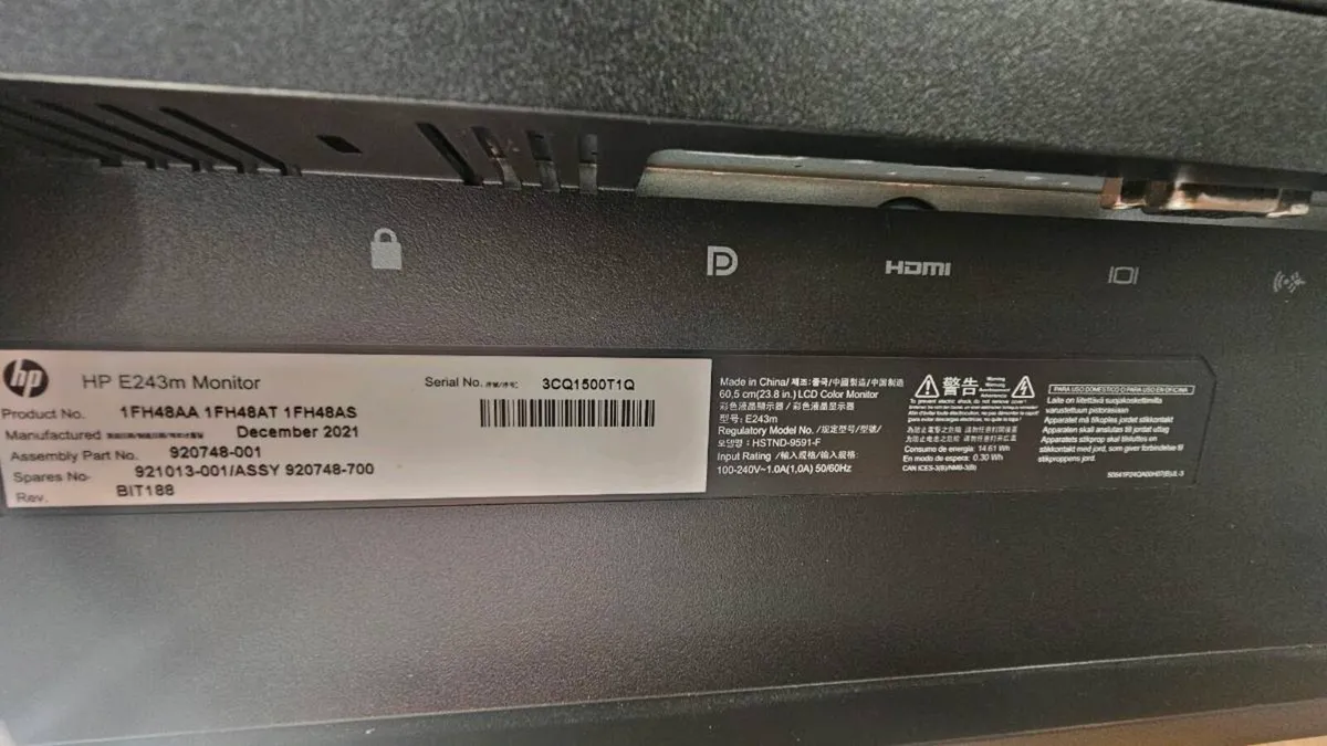 HP Monitors for Sale ×2 - Image 4