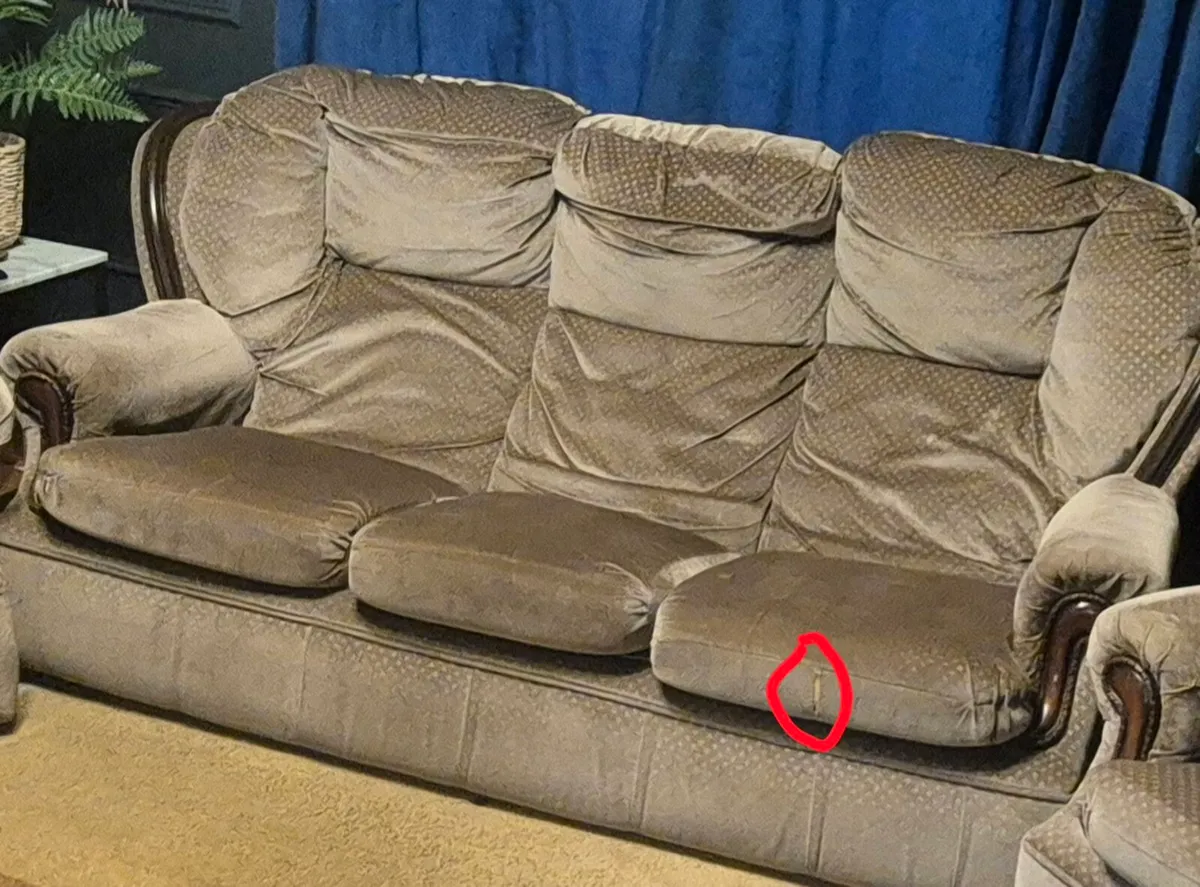 Used 3 piece suite - Image 2