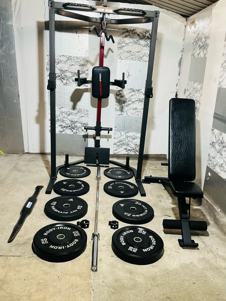 ALL IN ONE POWERLIFTING SETUP IMMACULATE CONDTION - Image 2