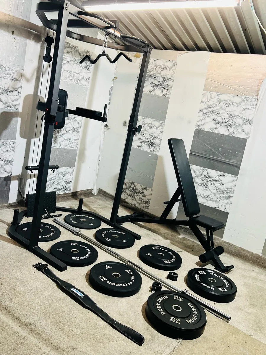 ALL IN ONE POWERLIFTING SETUP IMMACULATE CONDTION - Image 1