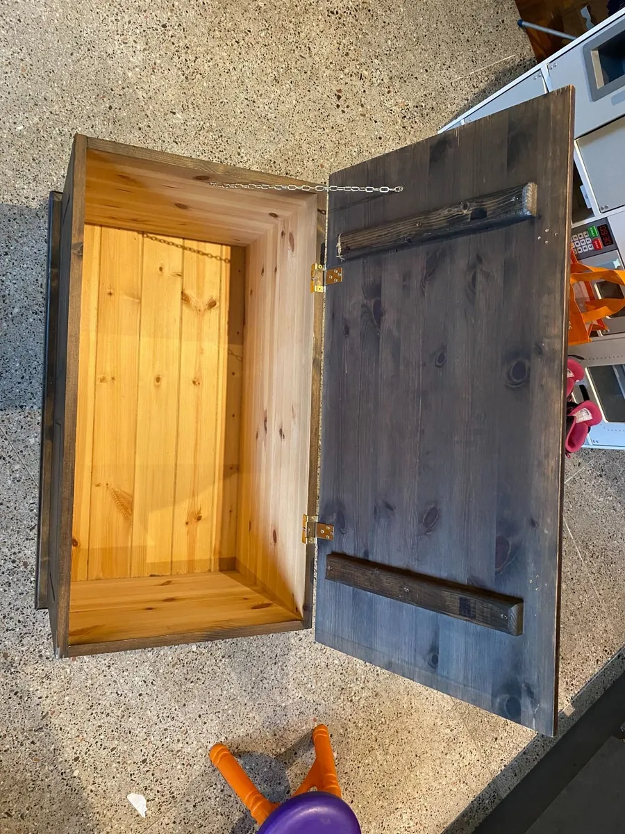 Wooden Storage Chest - Image 2