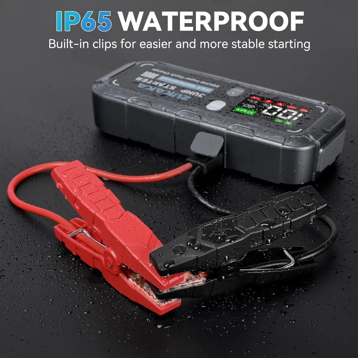 ZUKAKA 6000A Car Jump Starter, 26800mAh Battery - Image 2