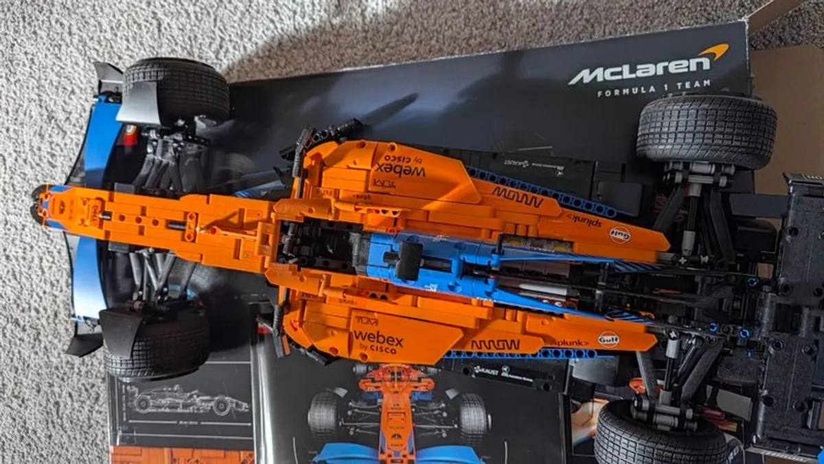 LEGO Technic McLaren MCL39 F1 Car (Set 42228) - Built & Displayed - Image 1