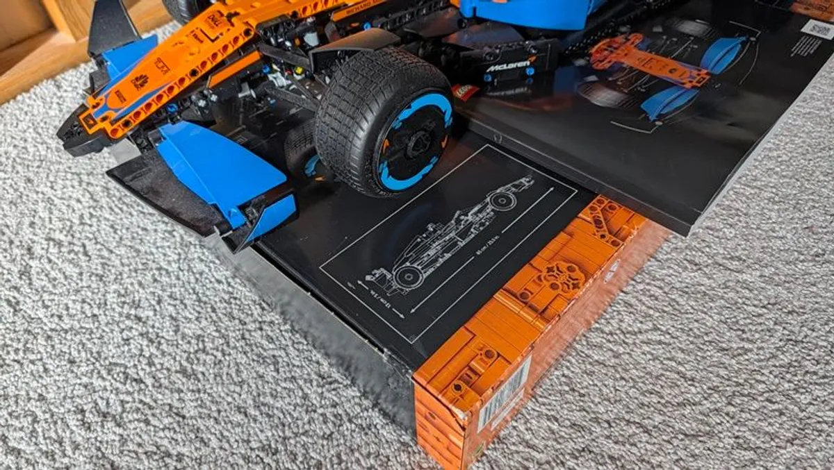 LEGO Technic McLaren MCL39 F1 Car (Set 42228) - Built & Displayed - Image 2