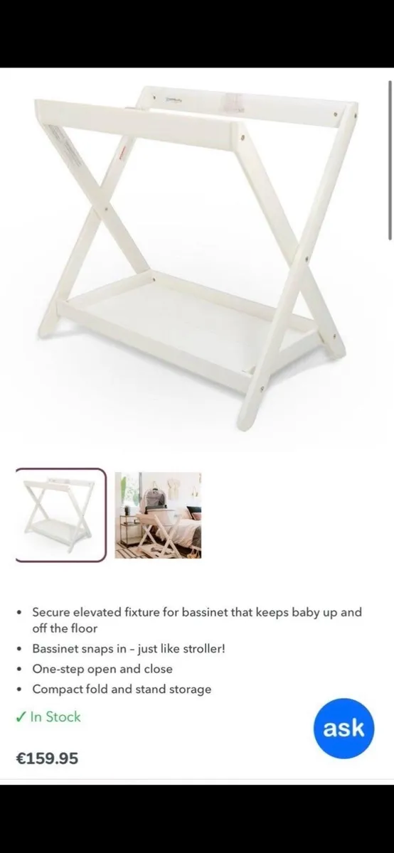 UPPAbaby bassinet stand - Image 1