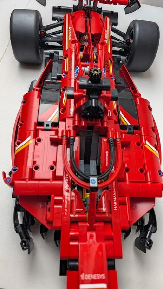 LEGO Technic Ferrari SF-24 F1 Car (Set 42207) - Built & Displayed - Image 3