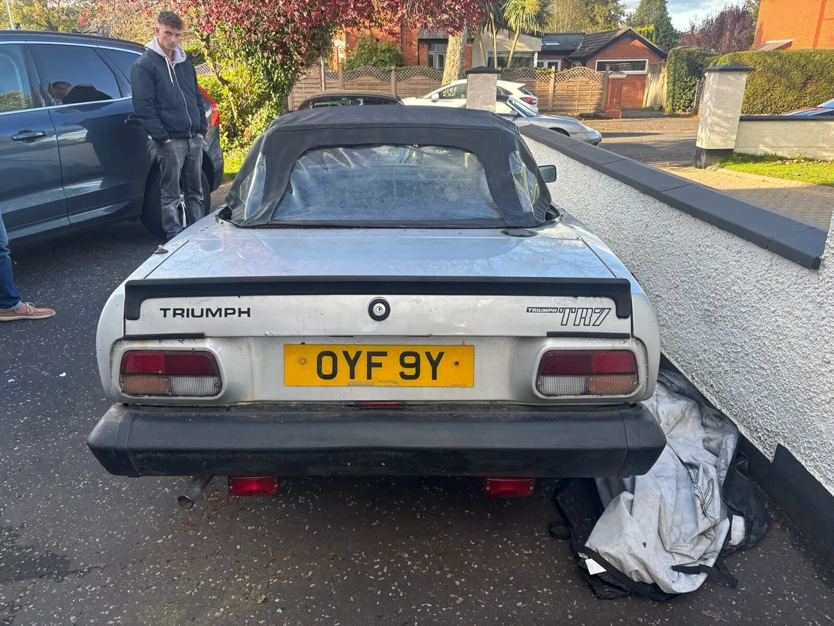 1982 Triumph TR7 Cabriolet Project - Image 4