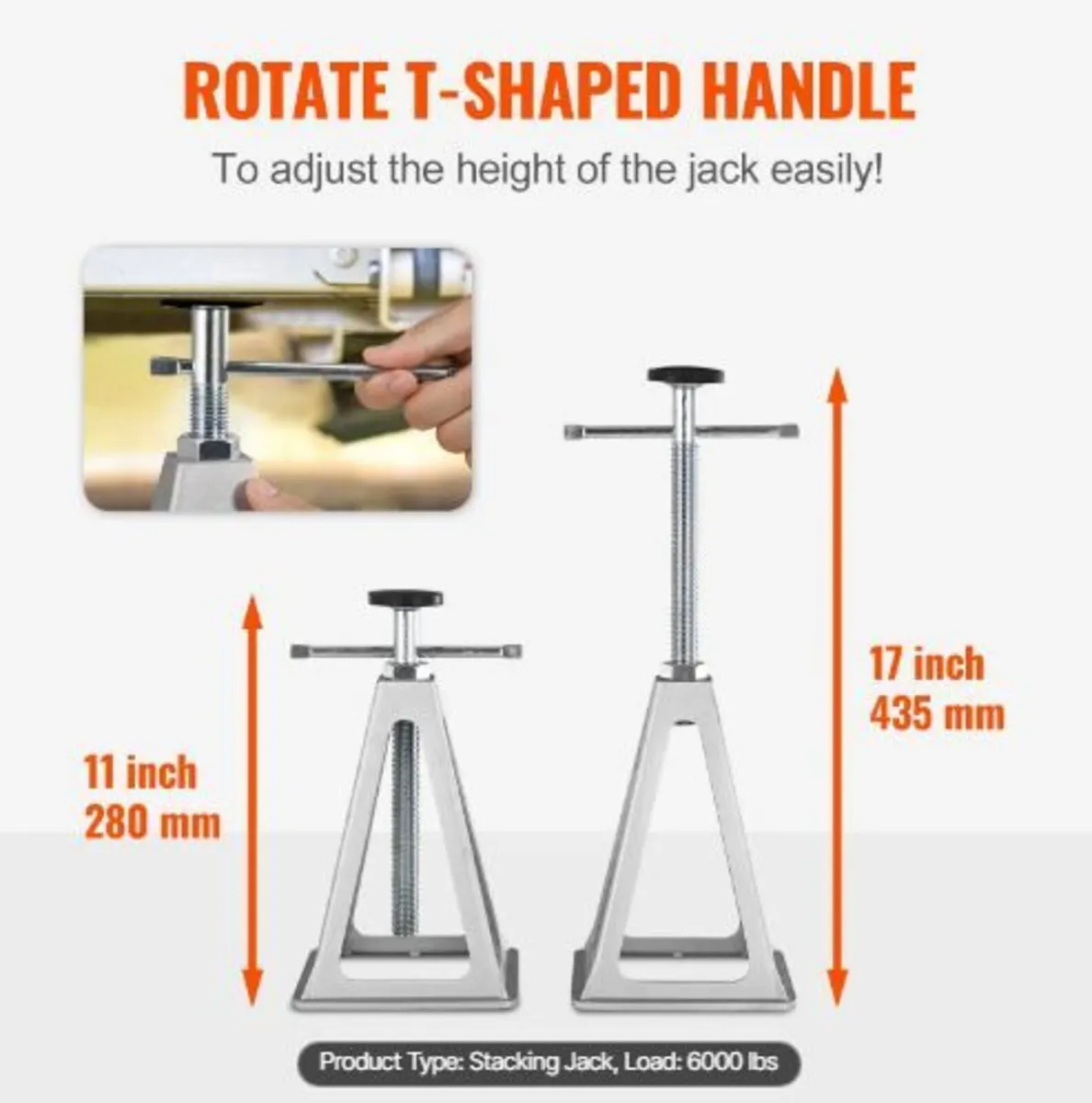 RV Stabilizer Jacks, 4 Pack Aluminum - Image 1