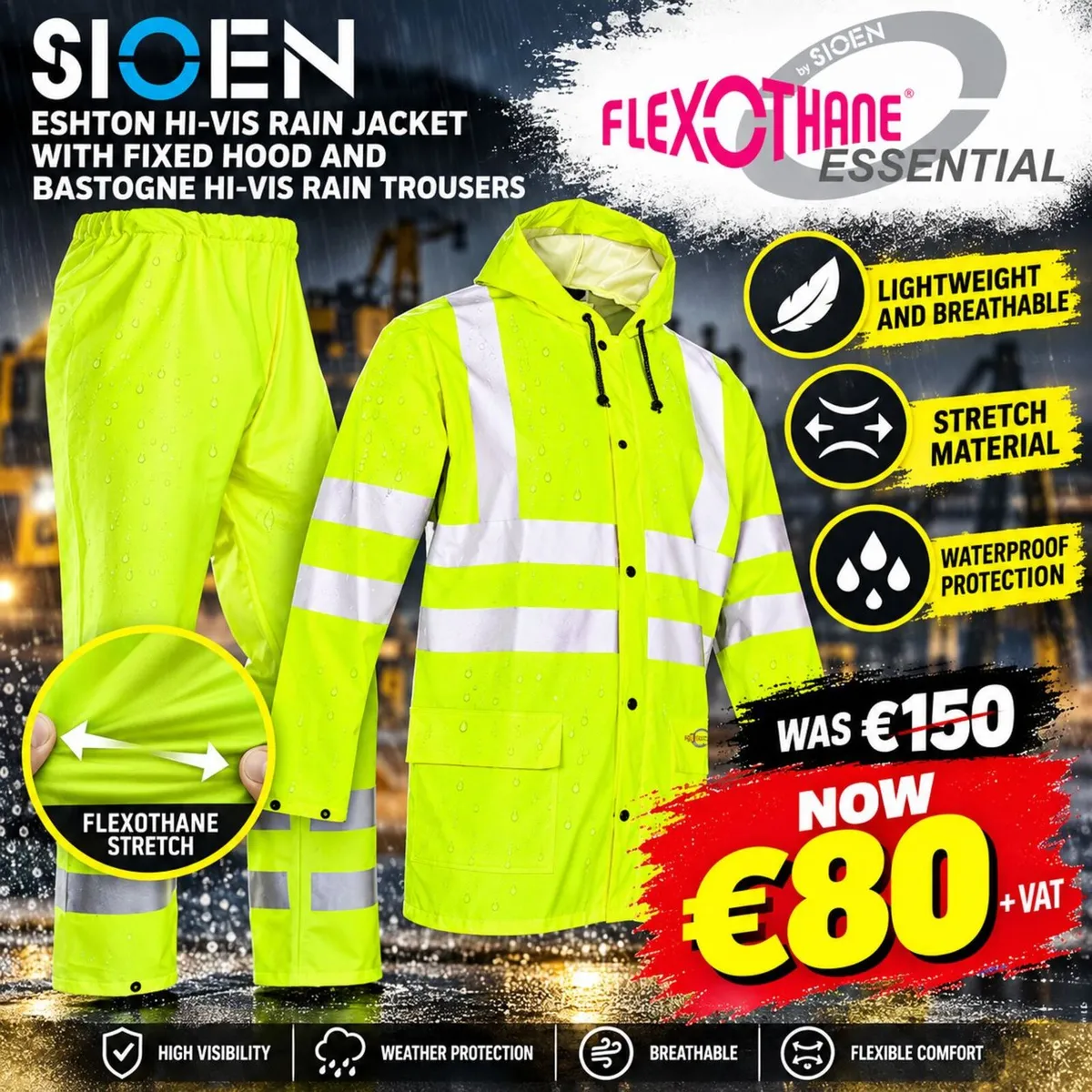 SIOEN FLEXOTHANE WET SUITS WAS 150 NOW 80+VAT!!!! - Image 1