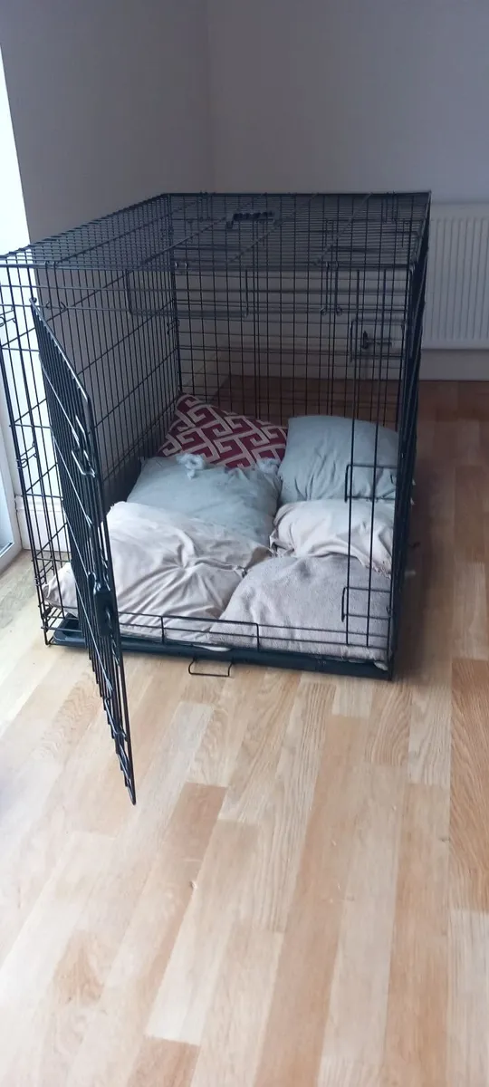 Large Dog Cage - Image 4