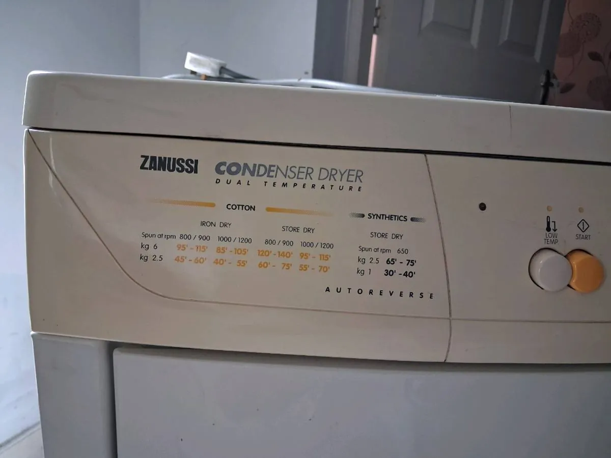 Zanussi condenser Dryer xtra - Image 2