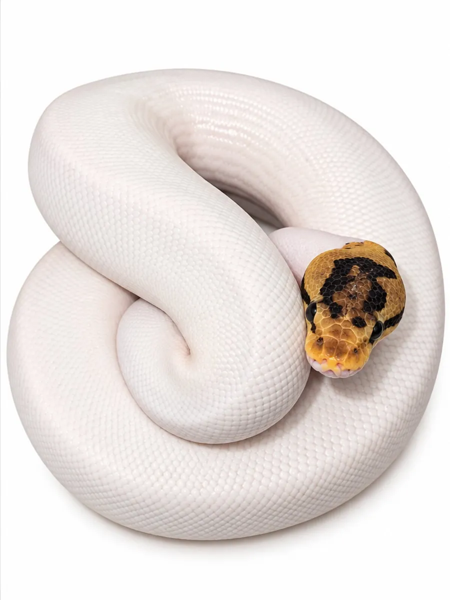 Spider yb pied poss. pastel male royal python - Image 2