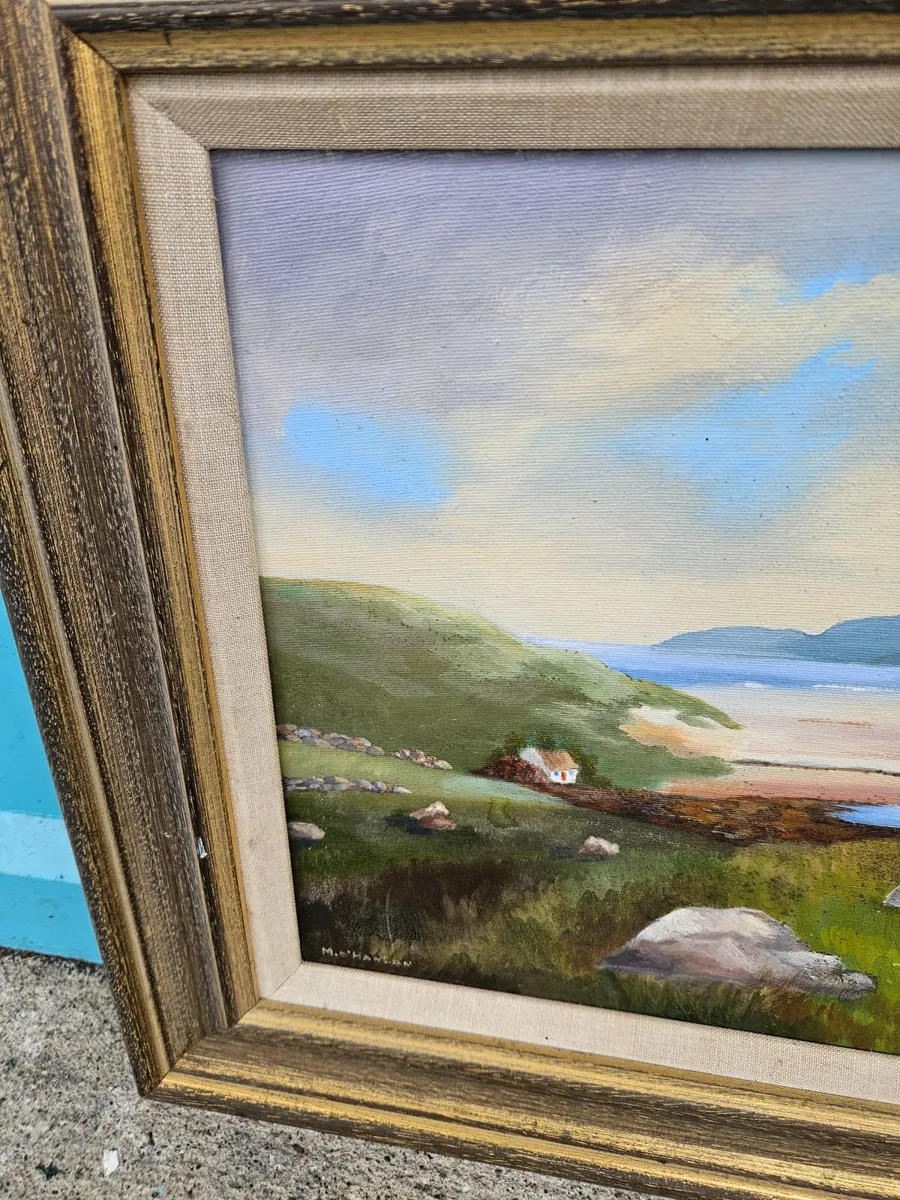 Picture Oil on Canvas - Image 3