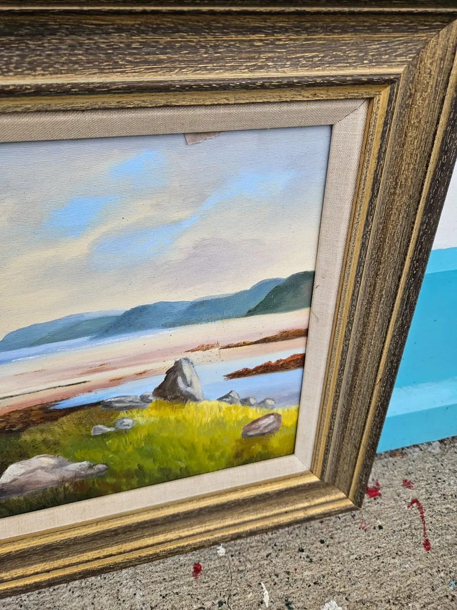Picture Oil on Canvas - Image 2