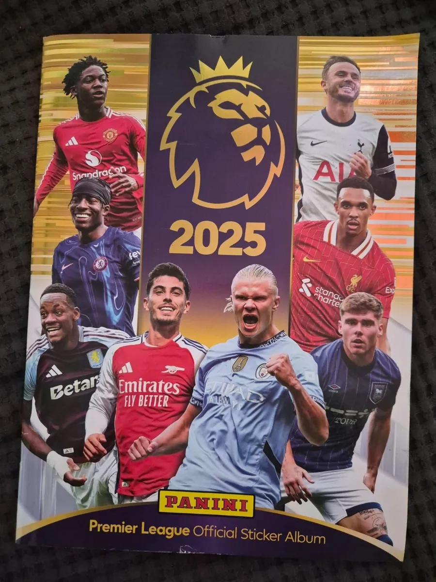 Panini 2025 - Premier league sticker album 100% - Image 1