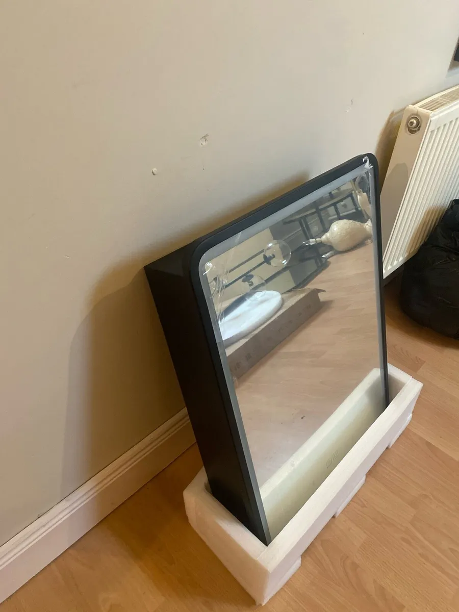 Led Bathroom Mirror with built in cabinet. Antifog - Image 2