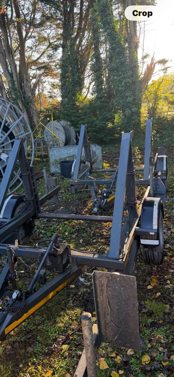 Cable drum trailers