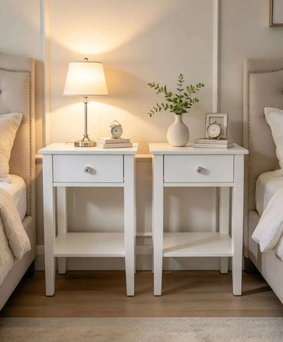 Bedside Lockers - Image 1
