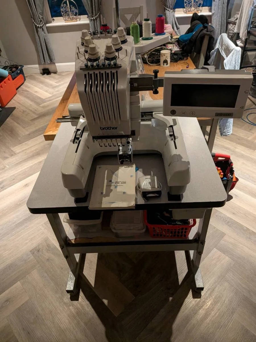 Brother embroidery machine - Image 1