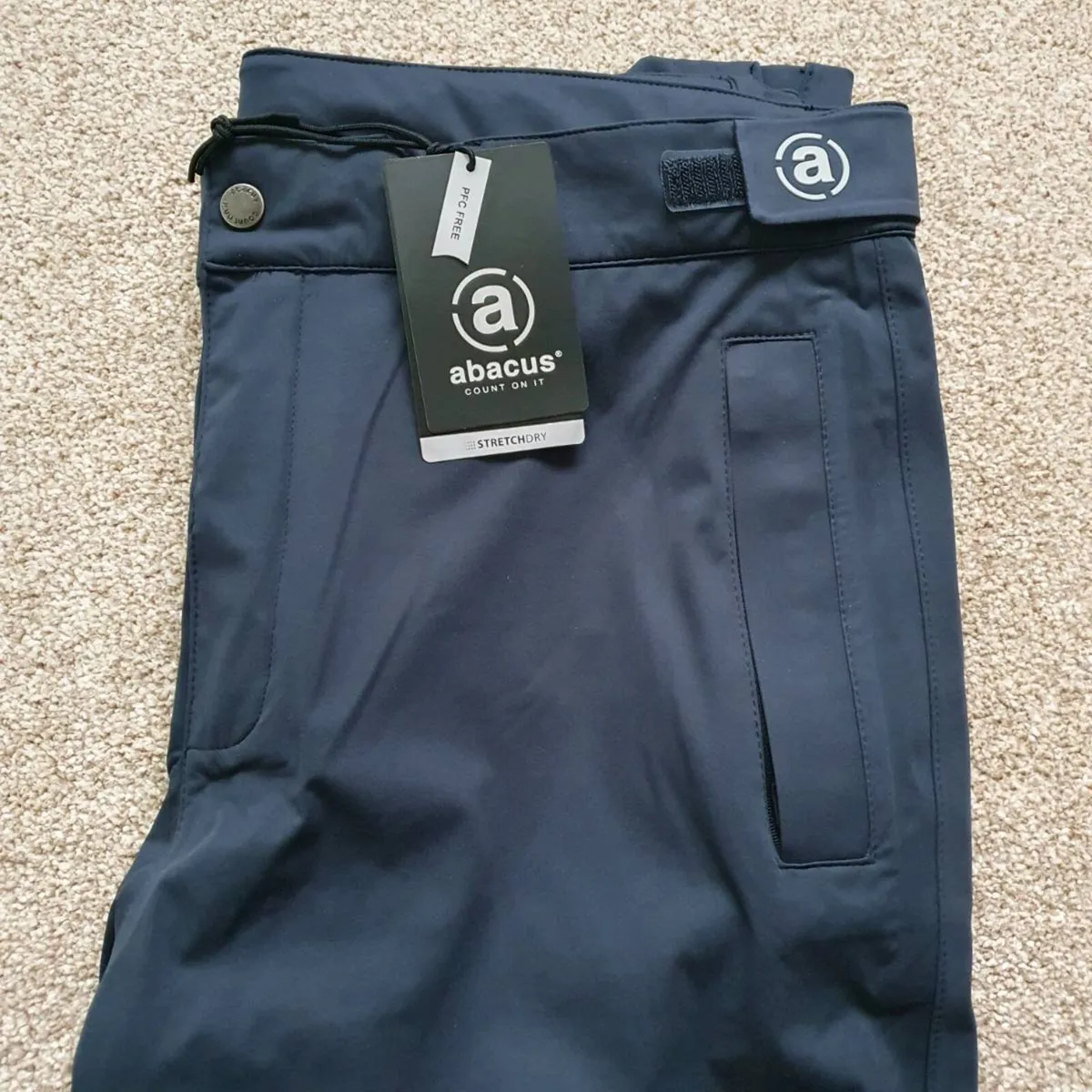 Abacus waterproof golf trousers pants bottoms M - Image 2