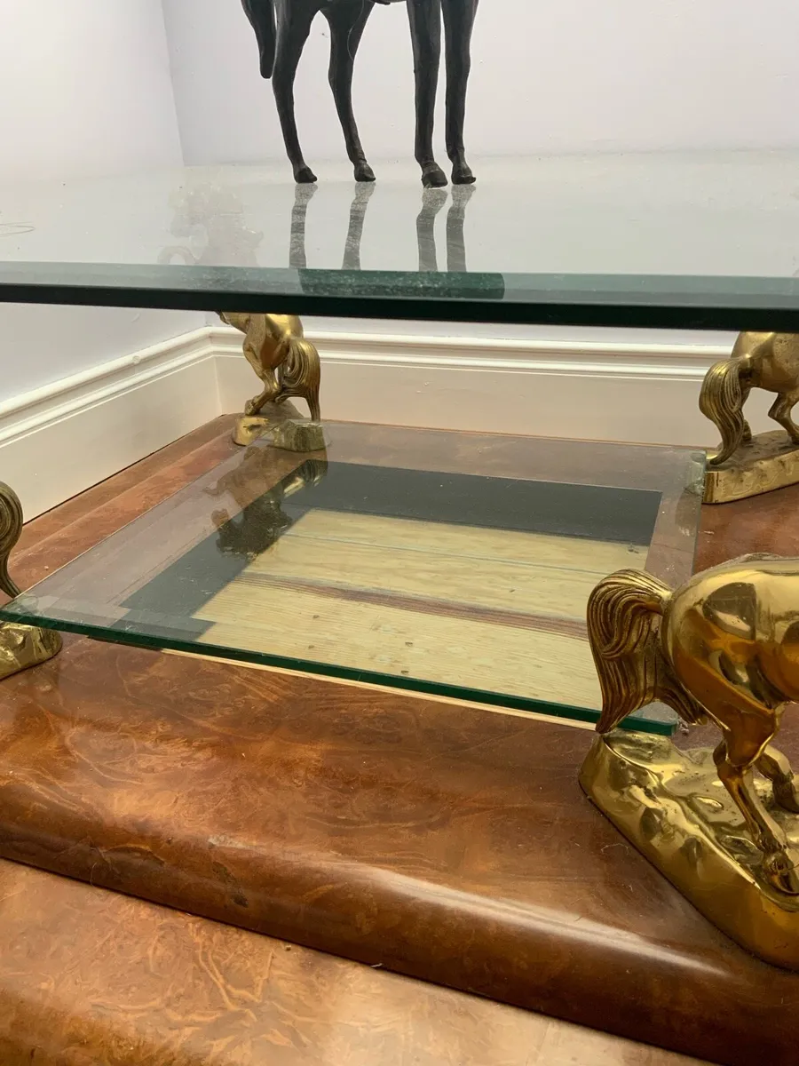 Vintage Horse Coffee table - Image 3