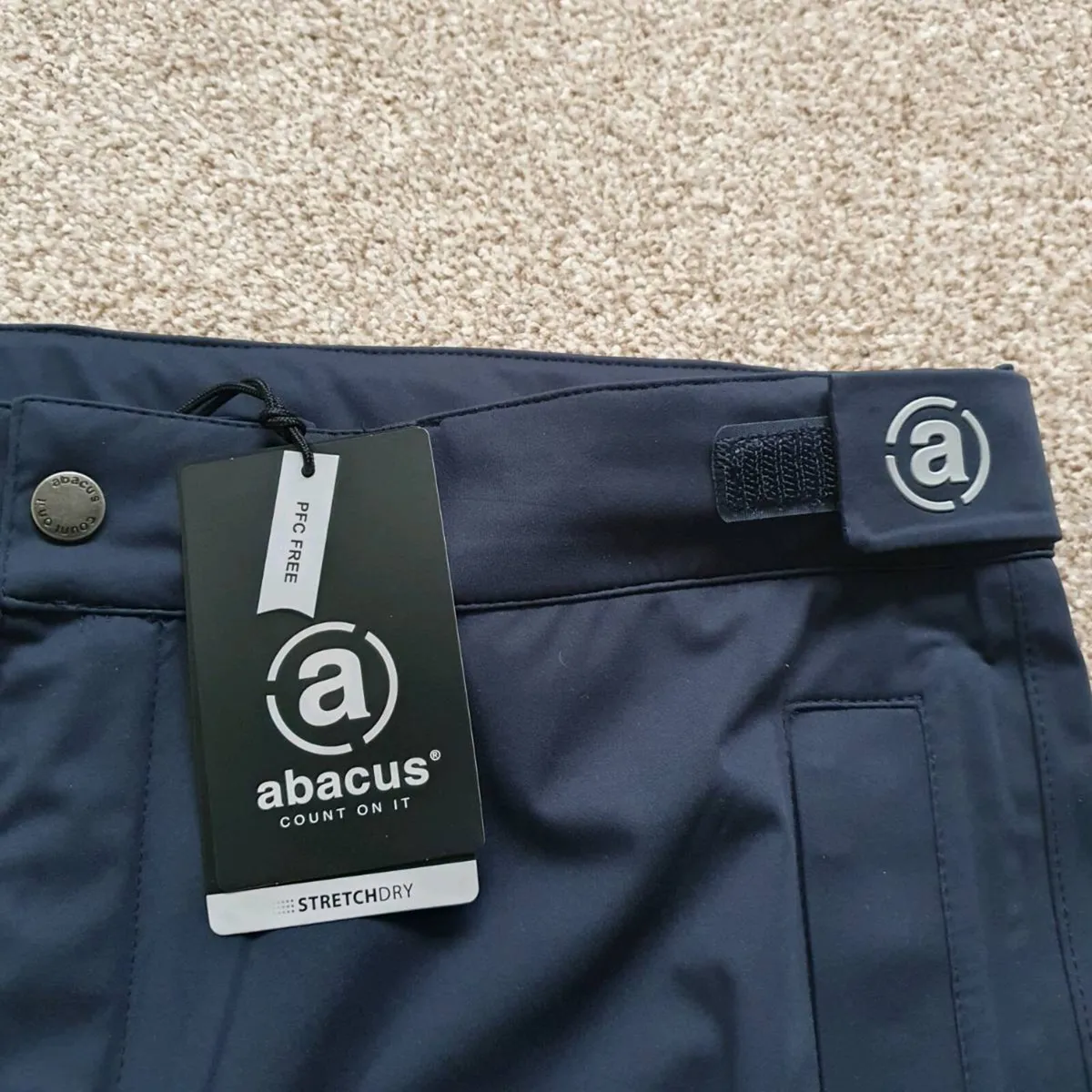 Abacus waterproof golf trousers pants bottoms M - Image 1