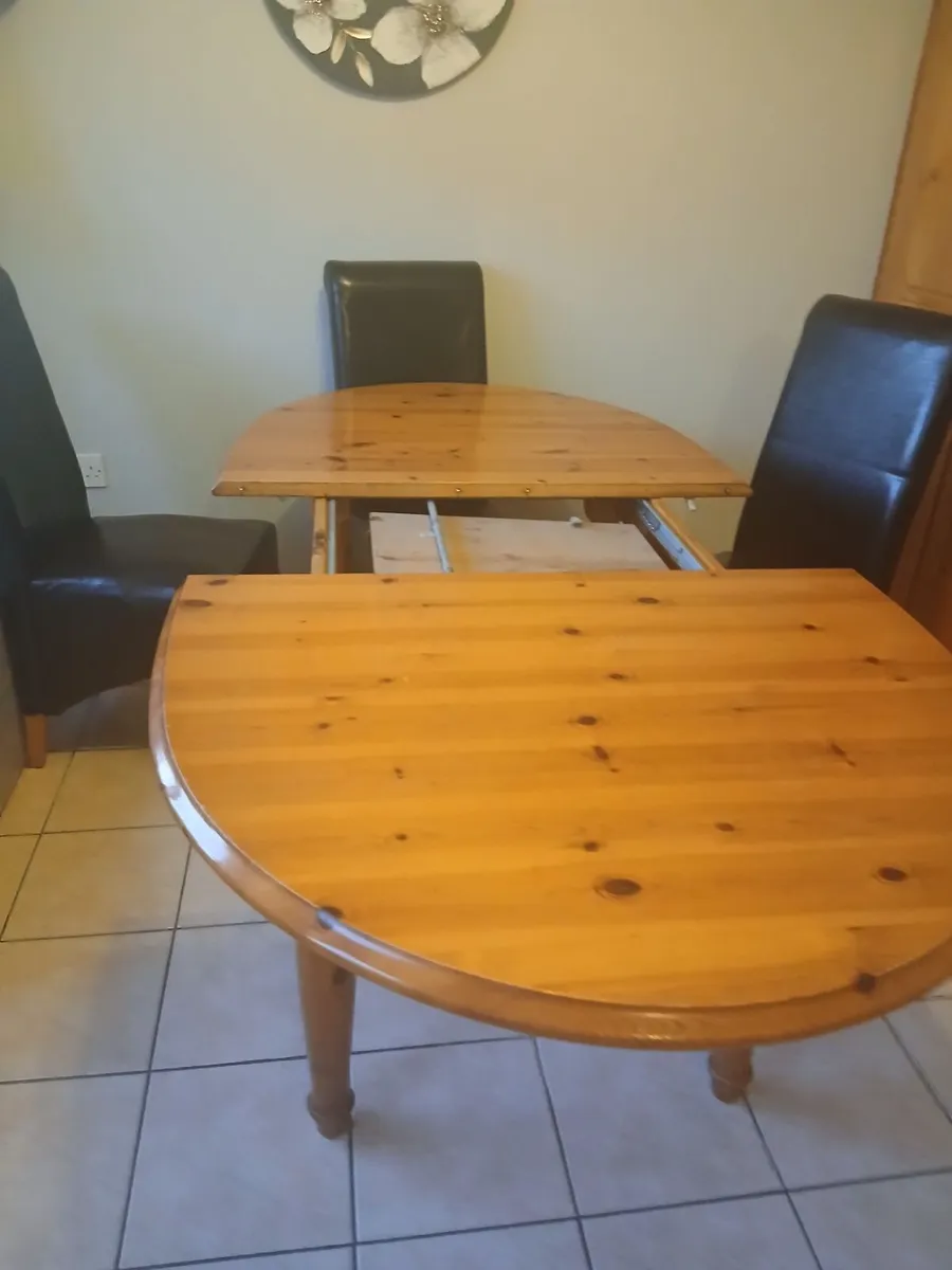 Table and 4 Chairs - Image 3