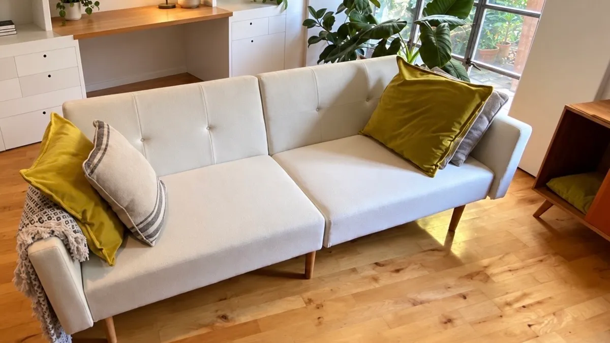 3 Seater Reclining Sofa Sleeper - Image 1