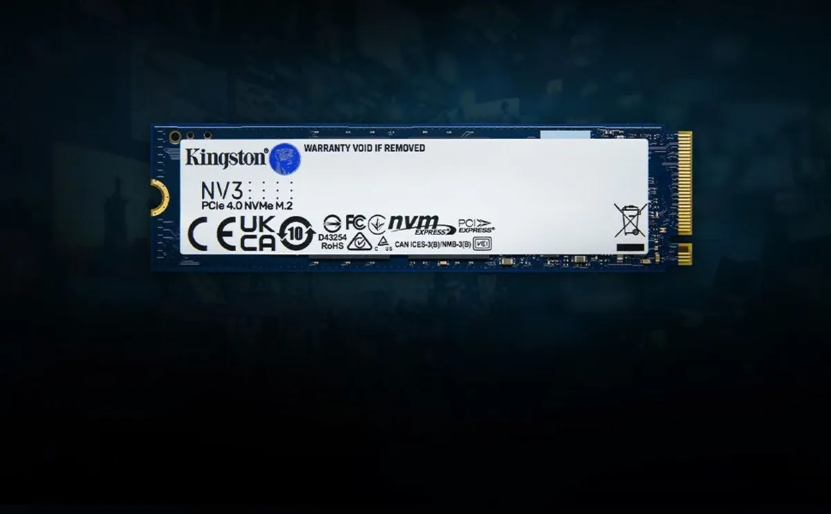 Kingston’s NV3 PCIe 4.0 NVMe - 500GB