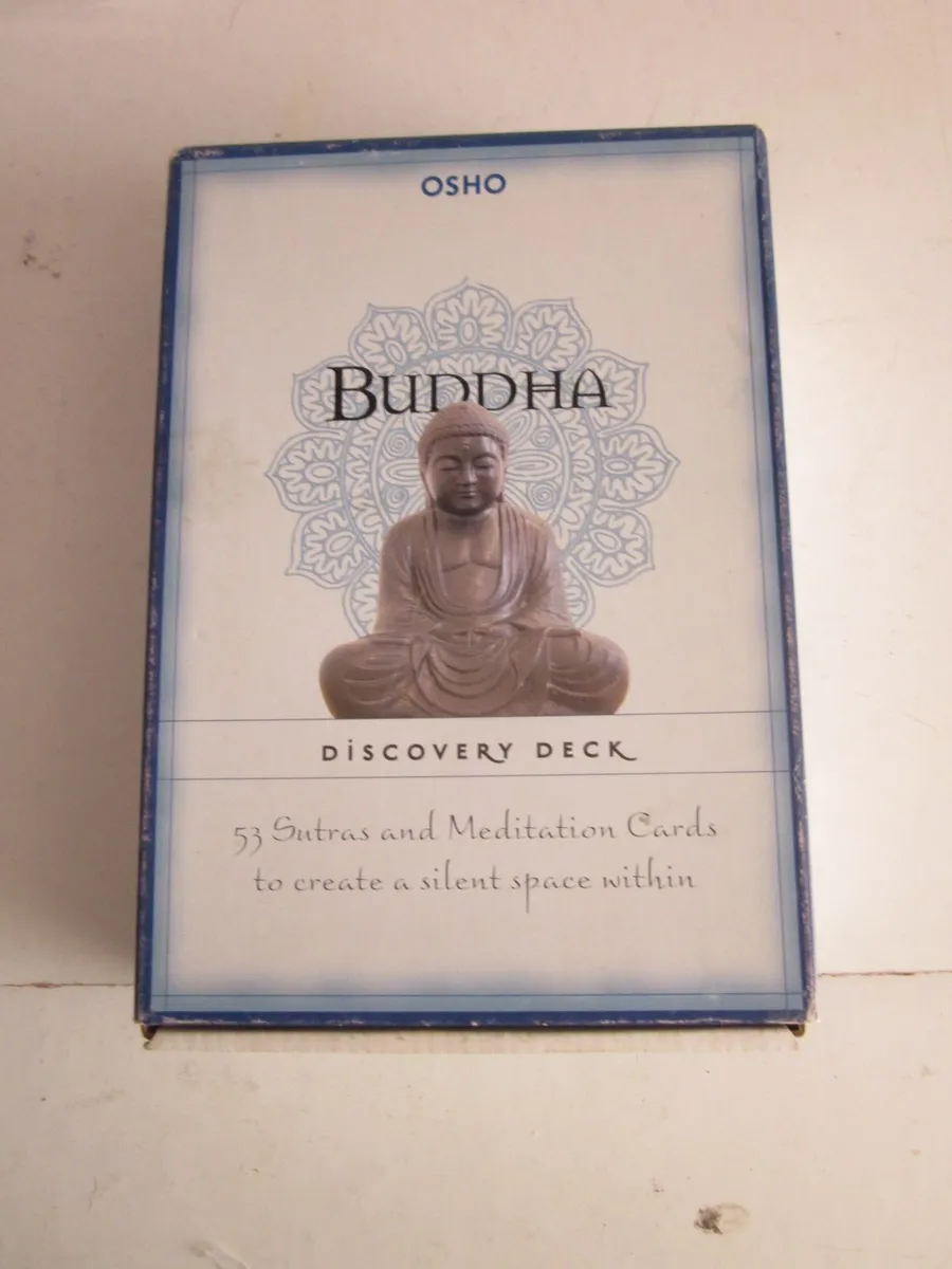 Buddha 53 Sutras/Meditation Cards+Book - Image 1