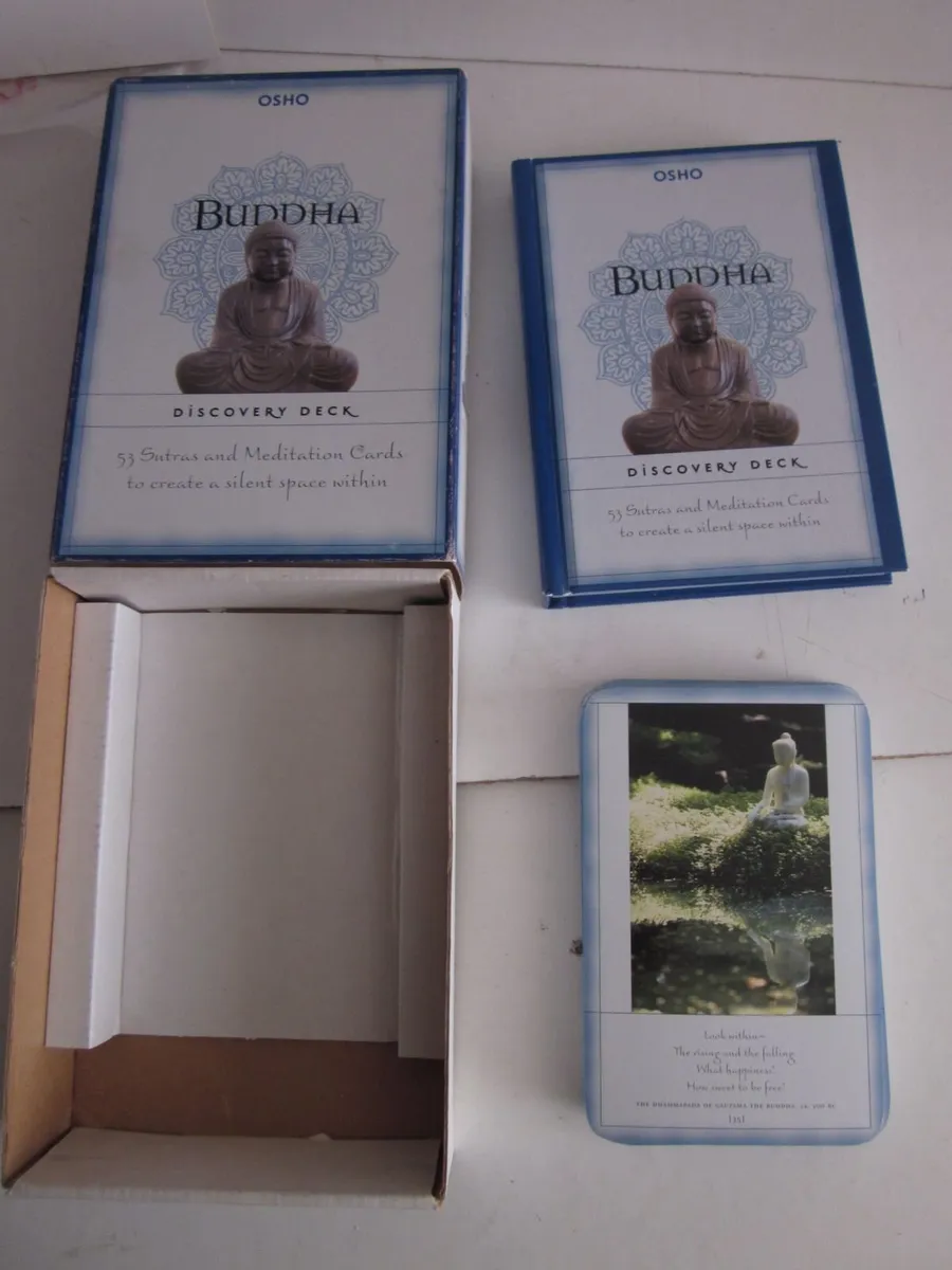 Buddha 53 Sutras/Meditation Cards+Book - Image 2