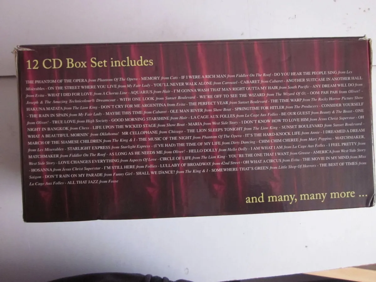 It's Showtime The very best of the Musicals 12 CD - Image 2