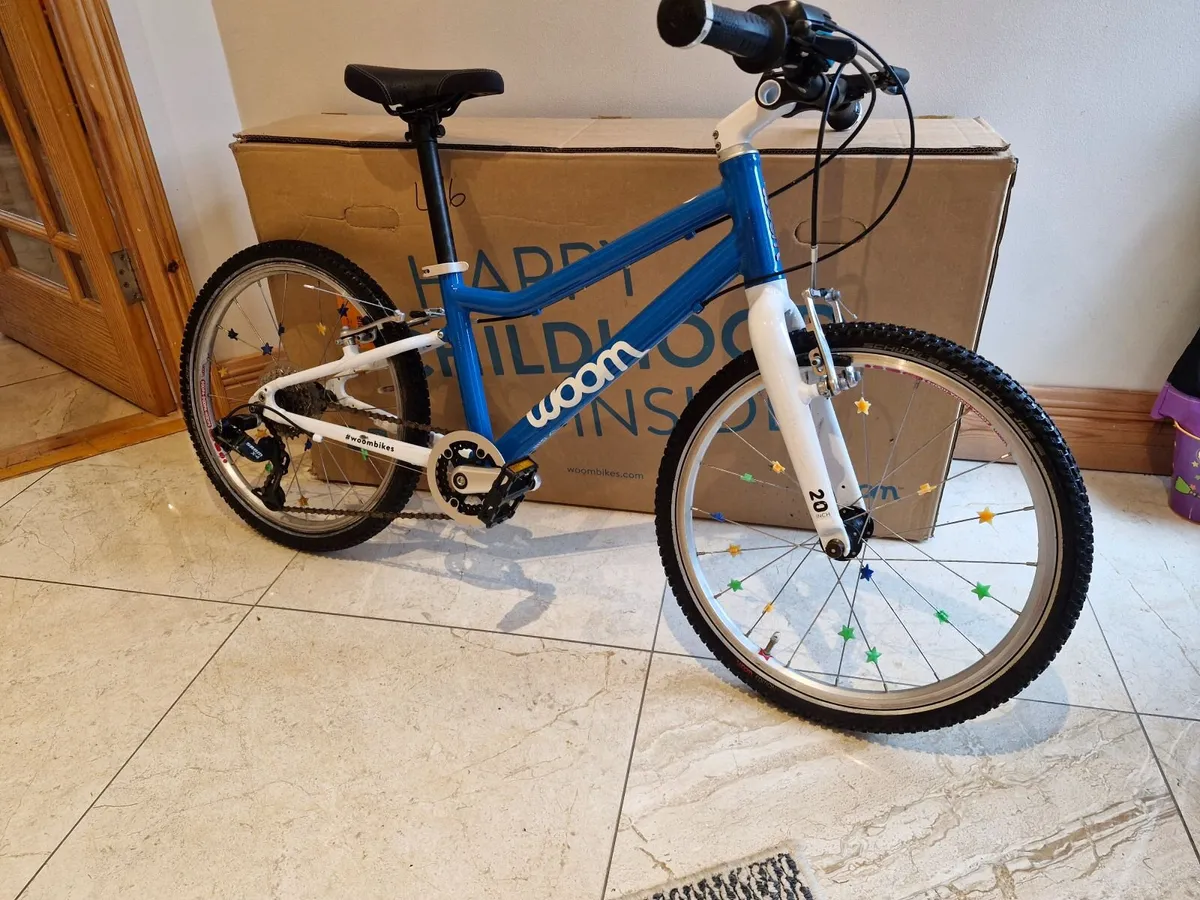 Woom 4 (Sky Blue) Bike