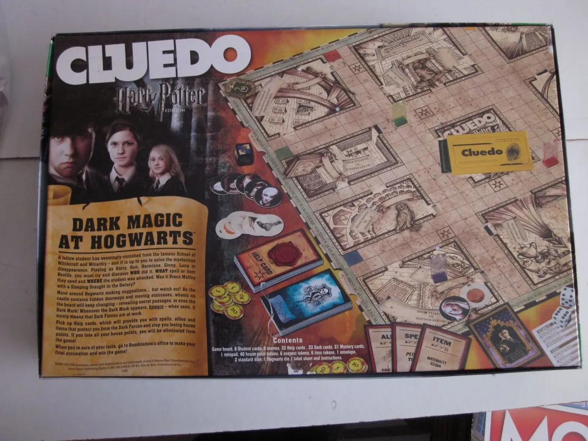 Harry Potter Cluedo Board Game 2008 - Image 3
