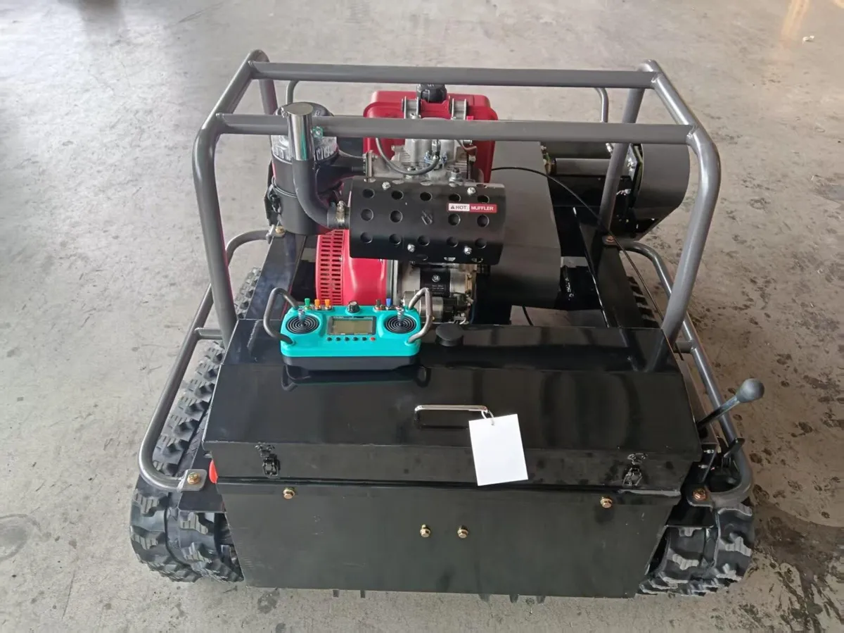 Remote control diesel flail mower - Image 3