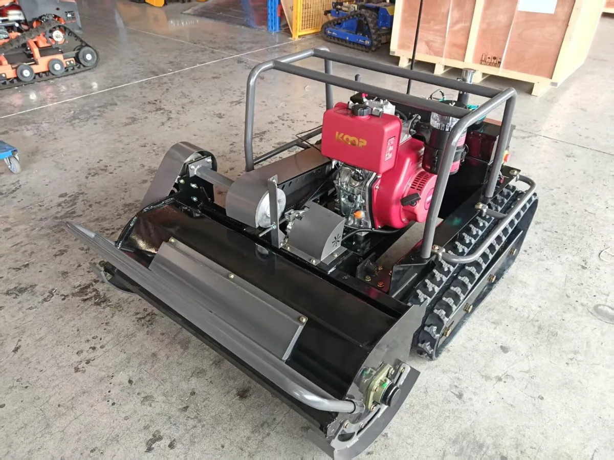 Remote control diesel flail mower - Image 4